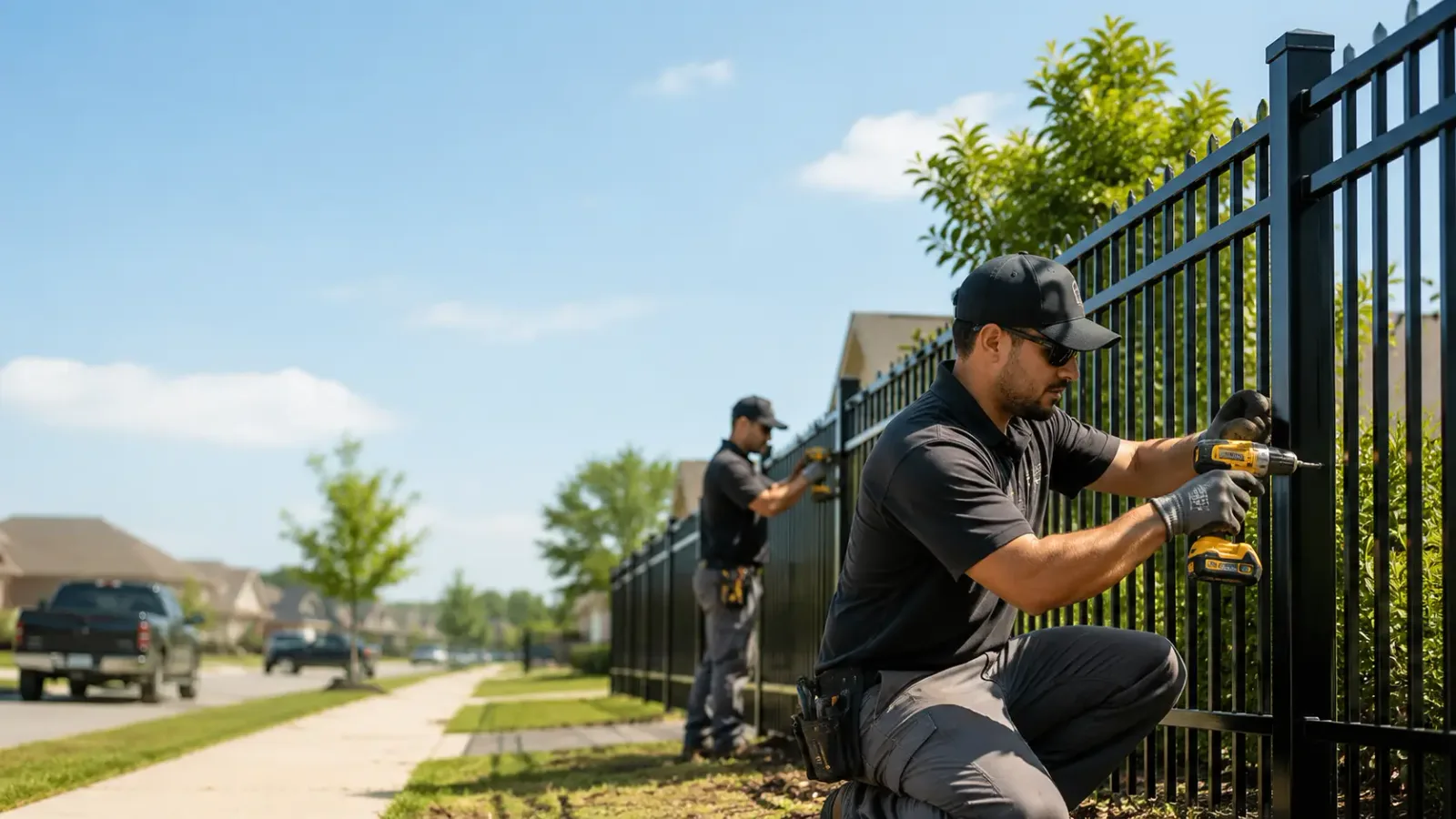 Metal Fence Installation in Walker, KS